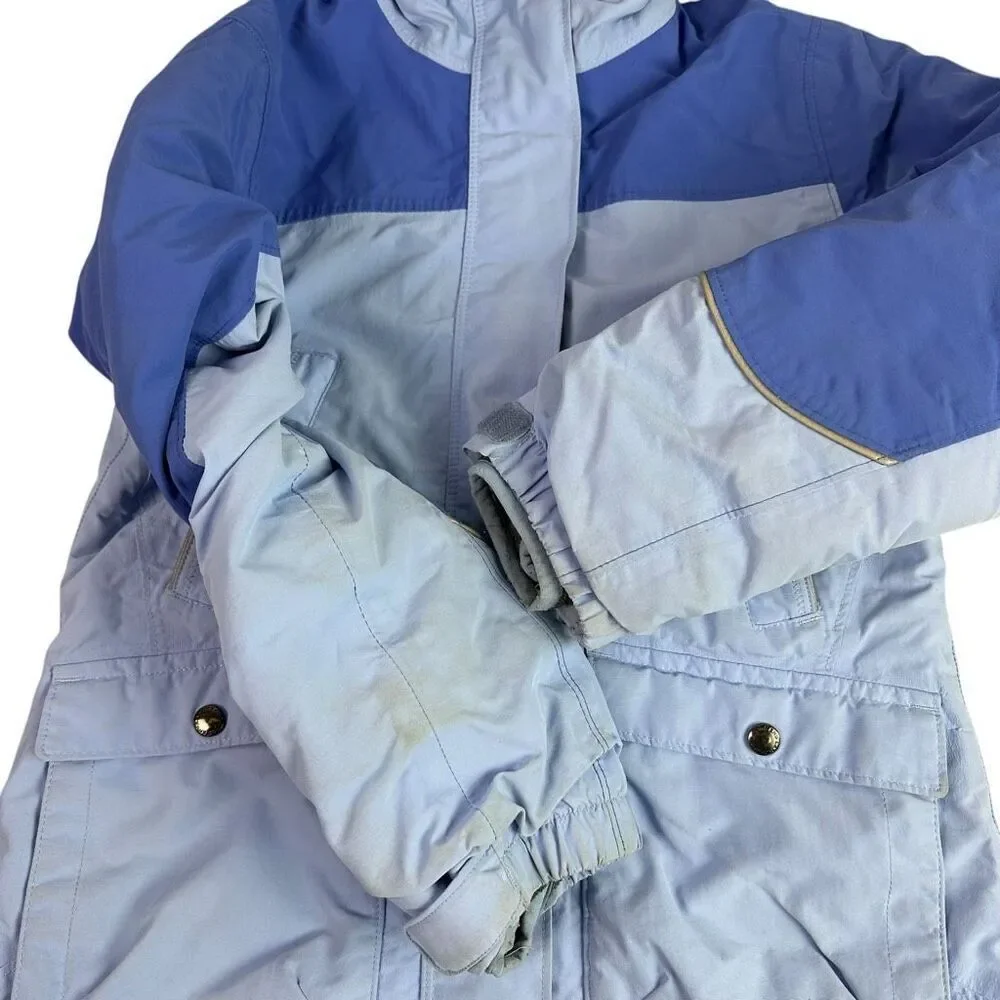 Lands End Squall Jacket Small 7/8 Blue